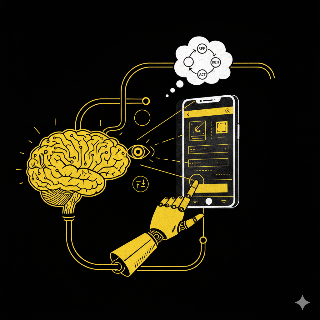 Can an agent QA a mobile app?