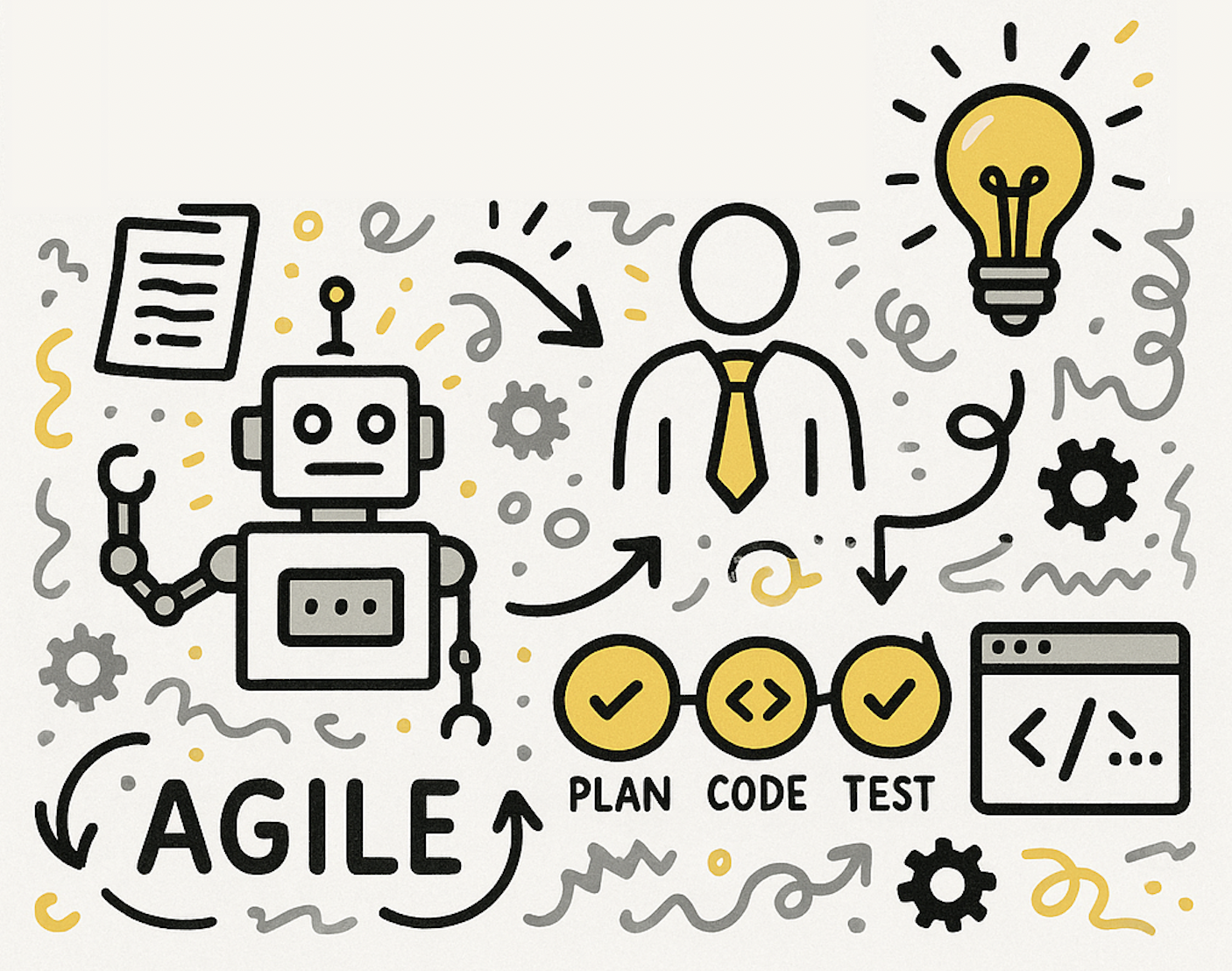 Don't fire your AI coder, give it a product manager: an agile workflow for complex code changes